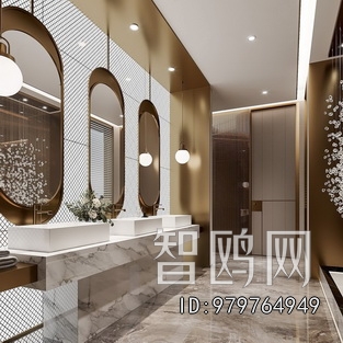 Modern Public Toilet