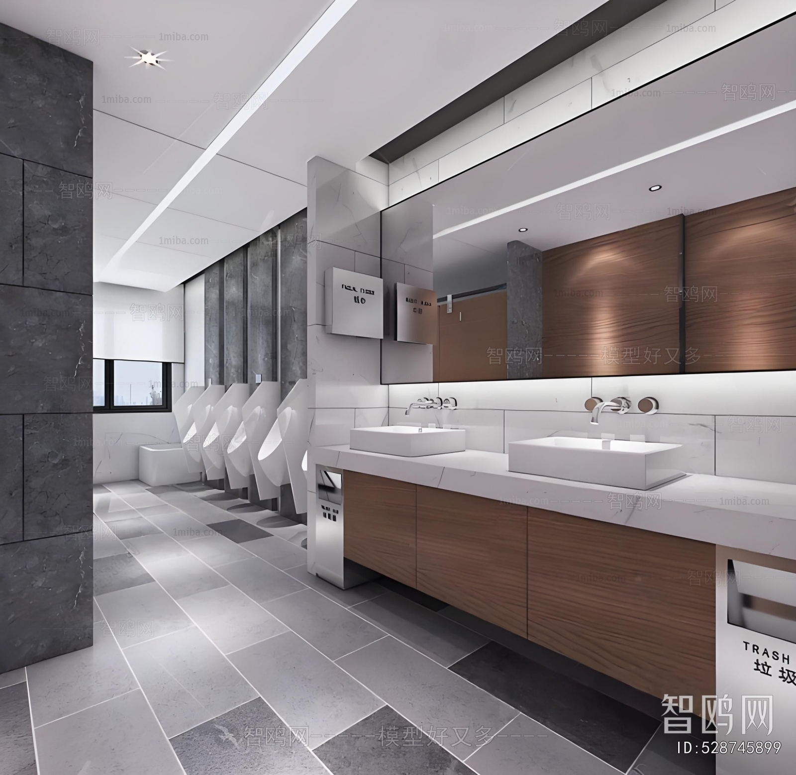 Modern Public Toilet