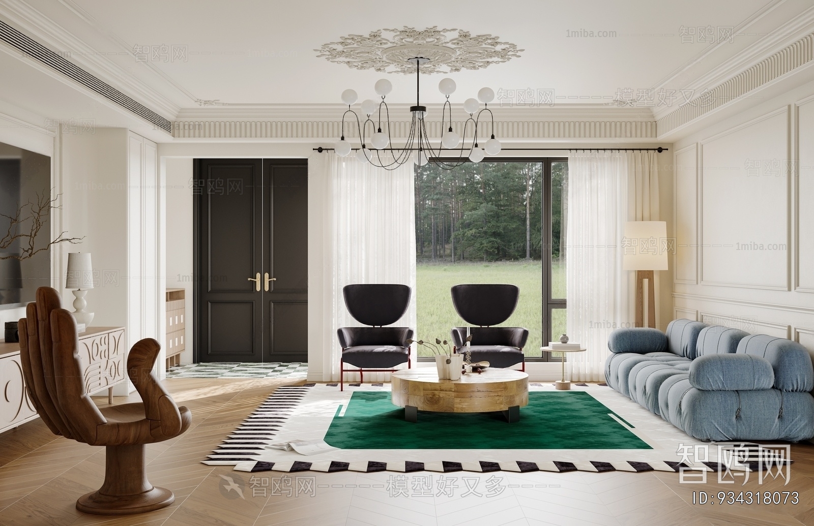 French Style A Living Room