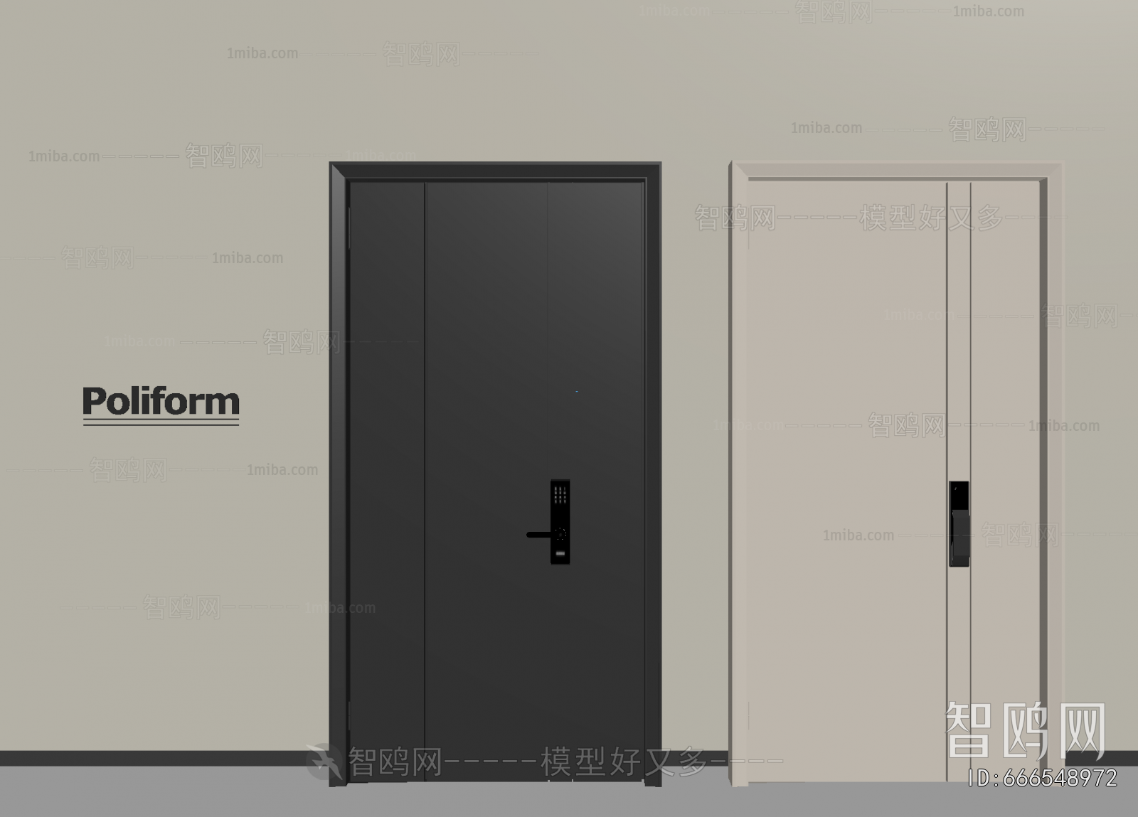 Modern Entrance Door