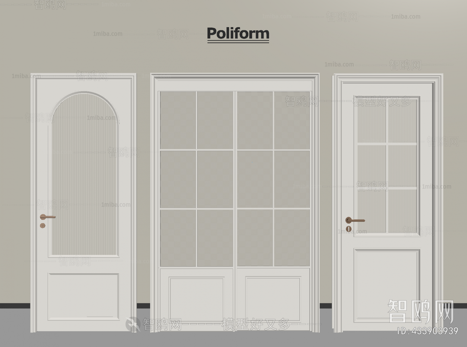 French Style Single Door