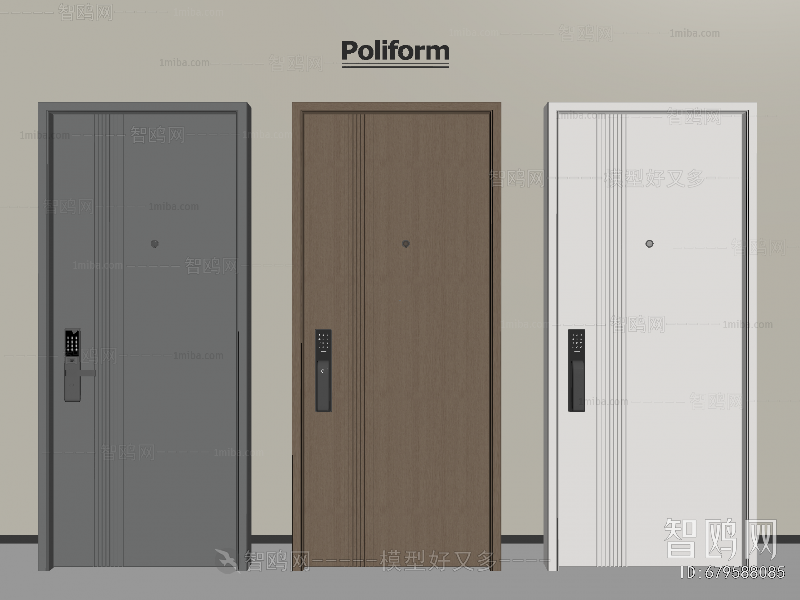 Modern Entrance Door