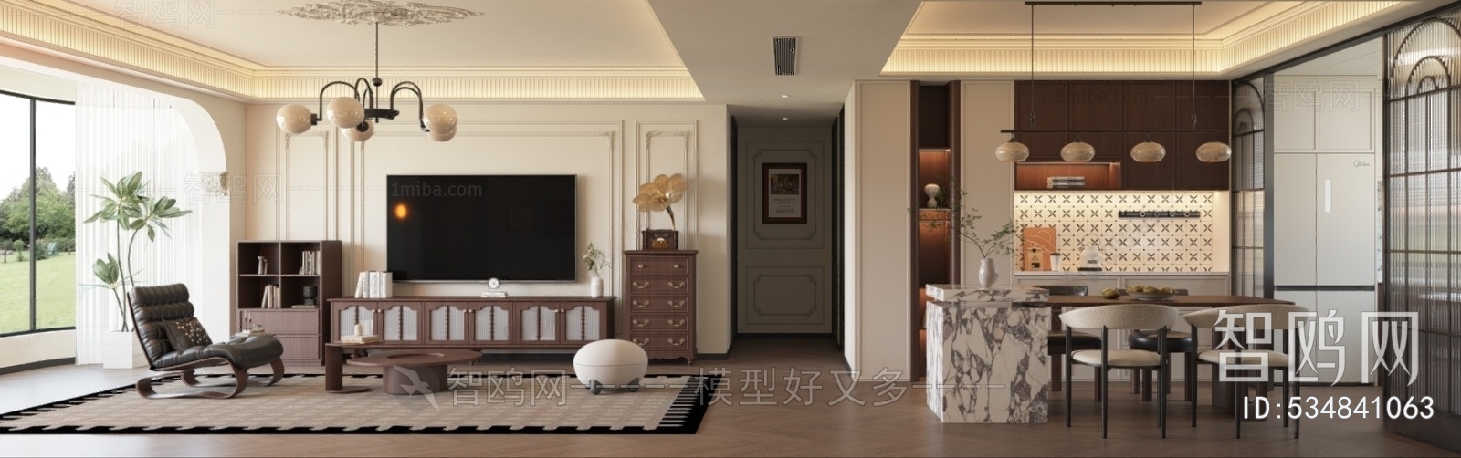 French Style A Living Room