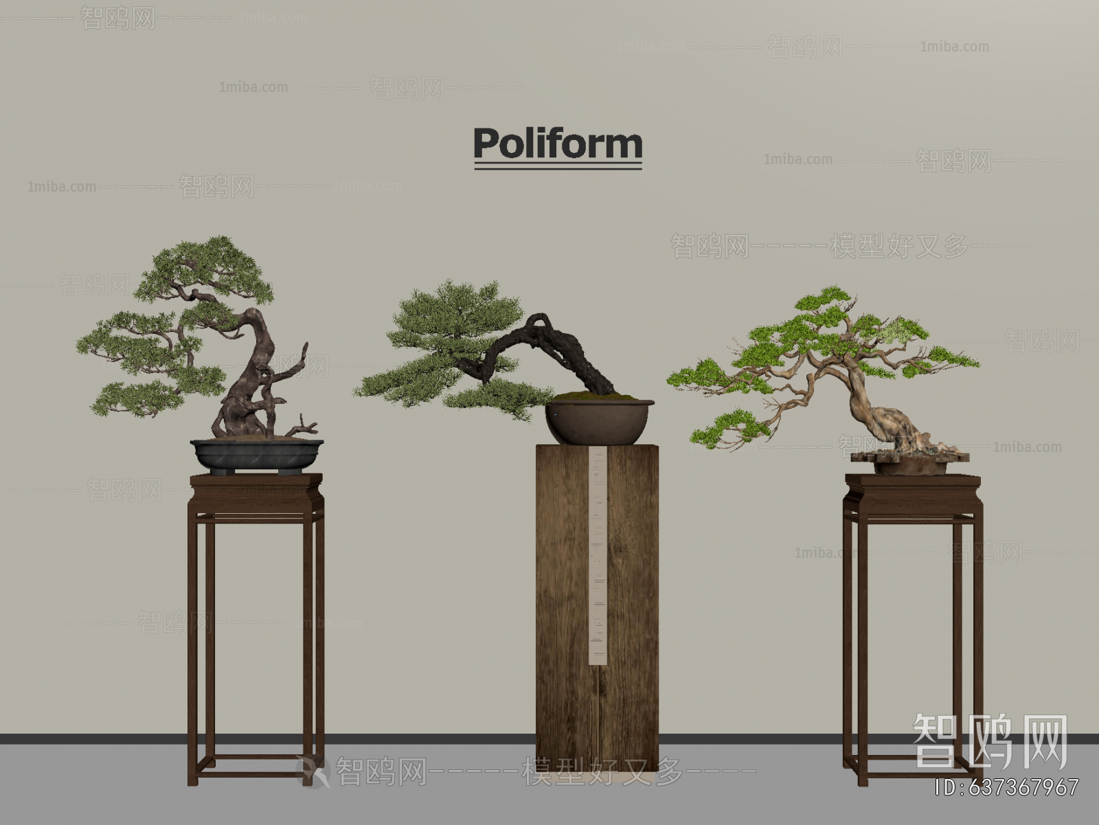 New Chinese Style Bonsai