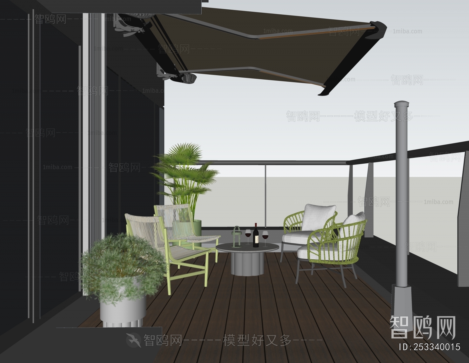 Modern Leisure Balcony