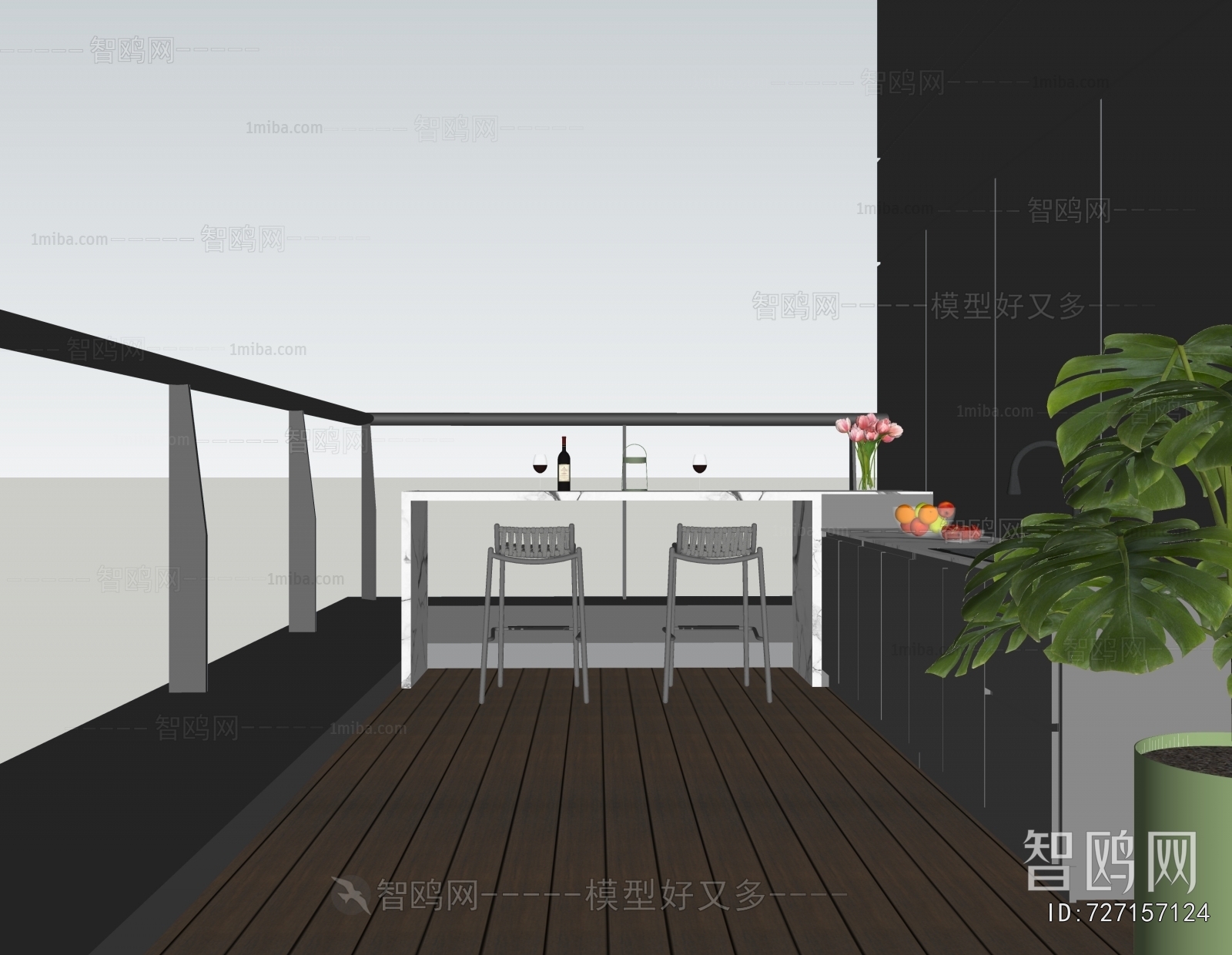 Modern Leisure Balcony