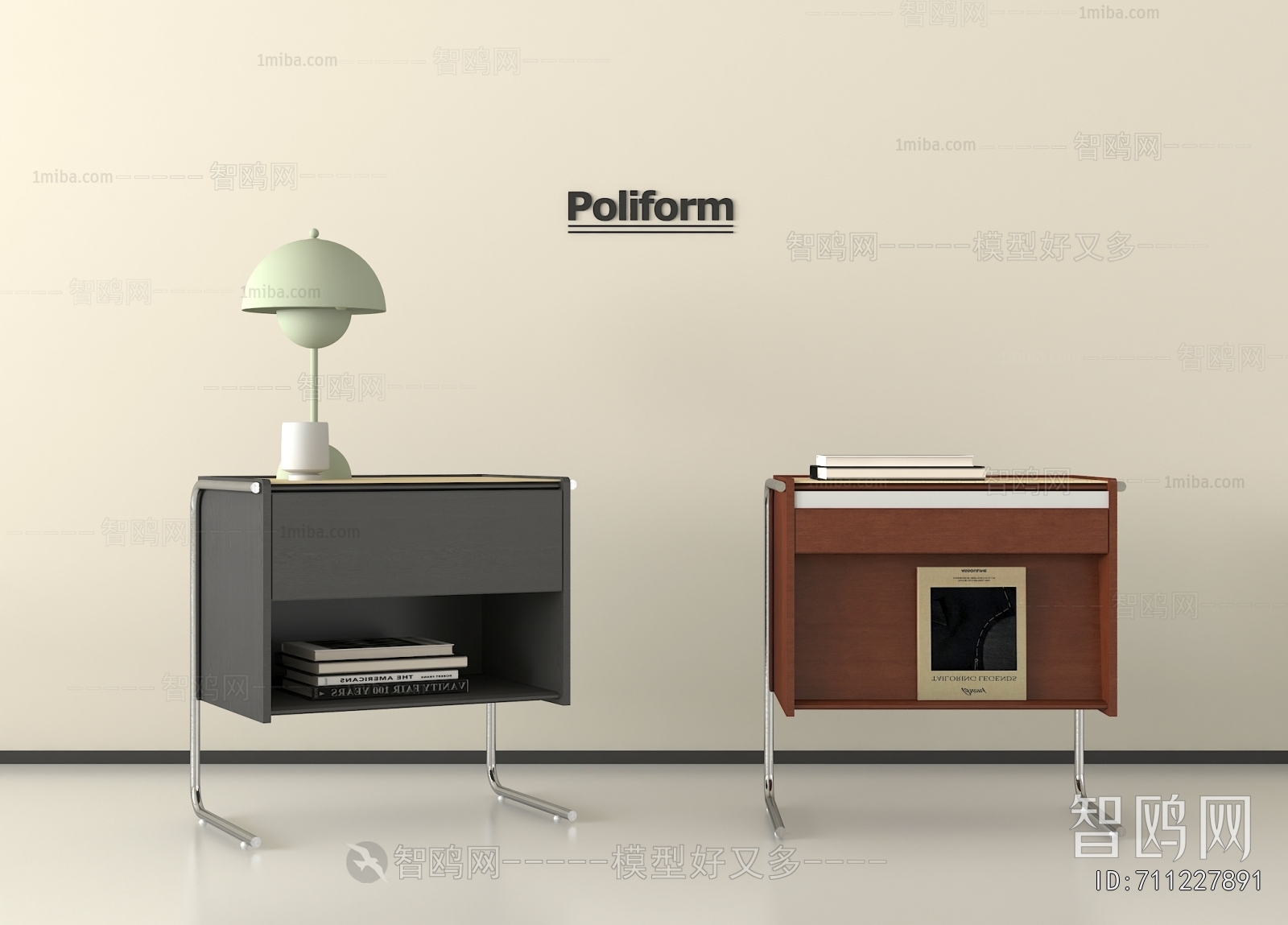 Modern Bedside Cupboard