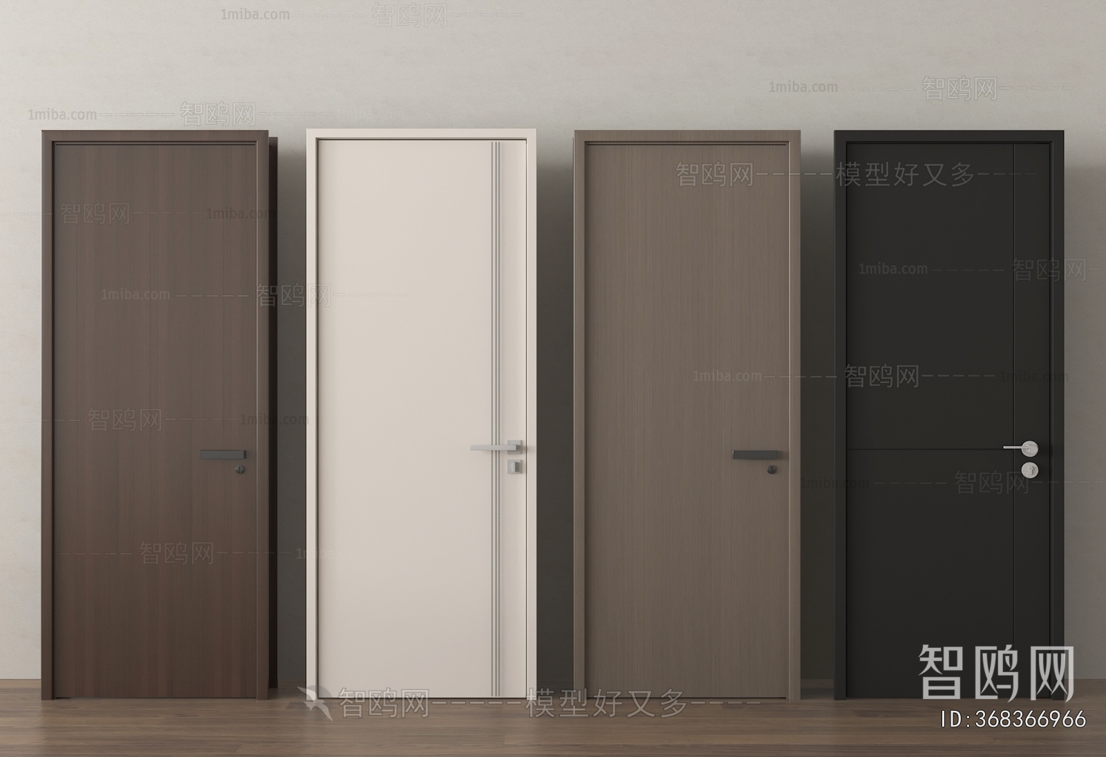 Modern Single Door