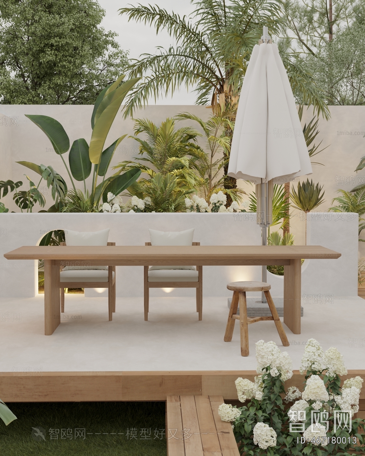 Modern Courtyard/landscape