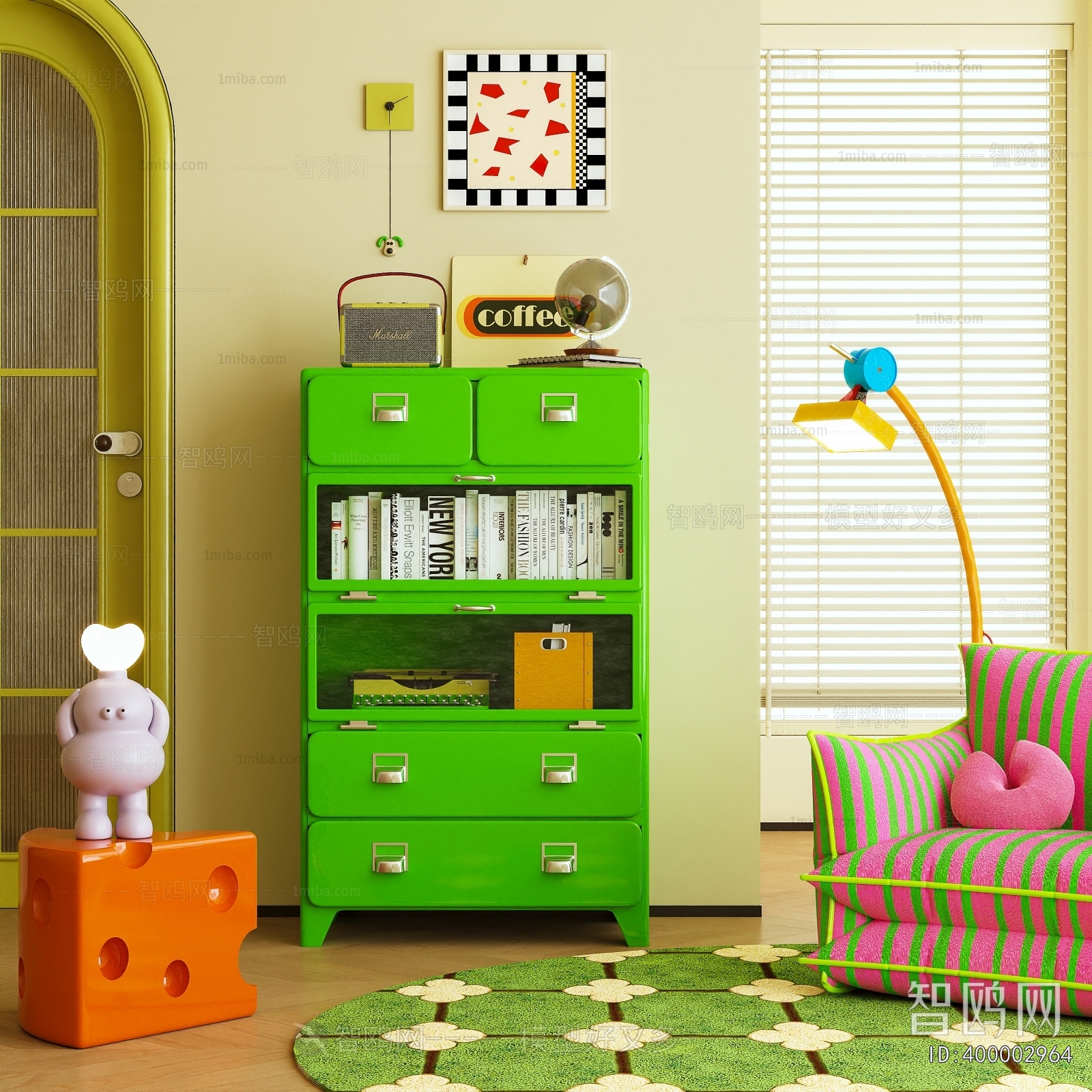 Modern Decorative Cabinet