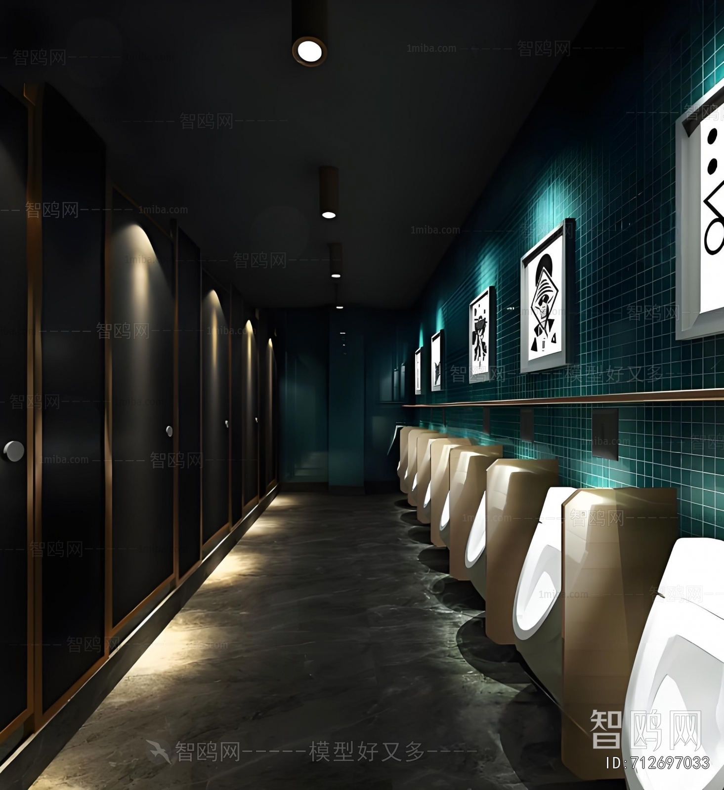 Modern Public Toilet