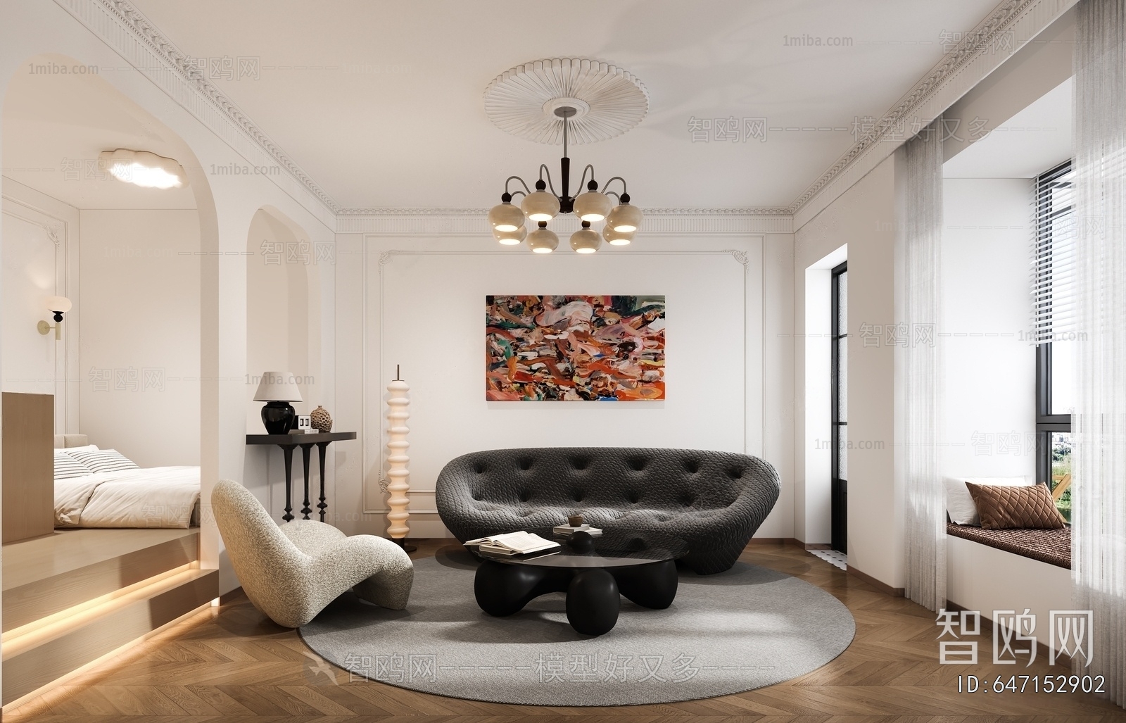 French Style A Living Room