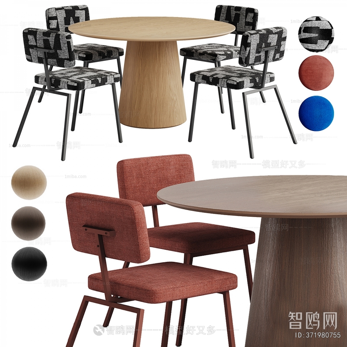 Nordic Style Dining Table And Chairs