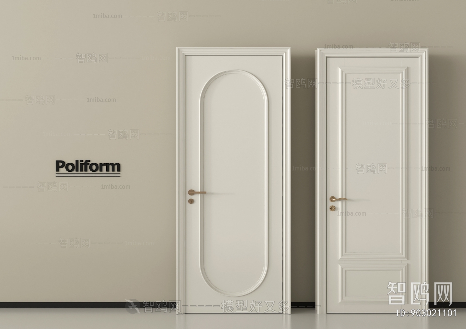 French Style Single Door