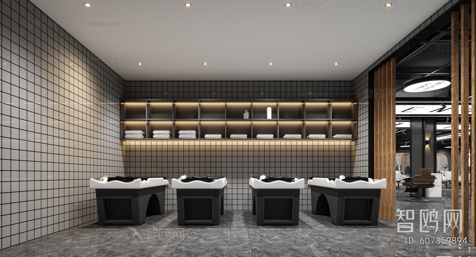 Industrial Style Facade Element