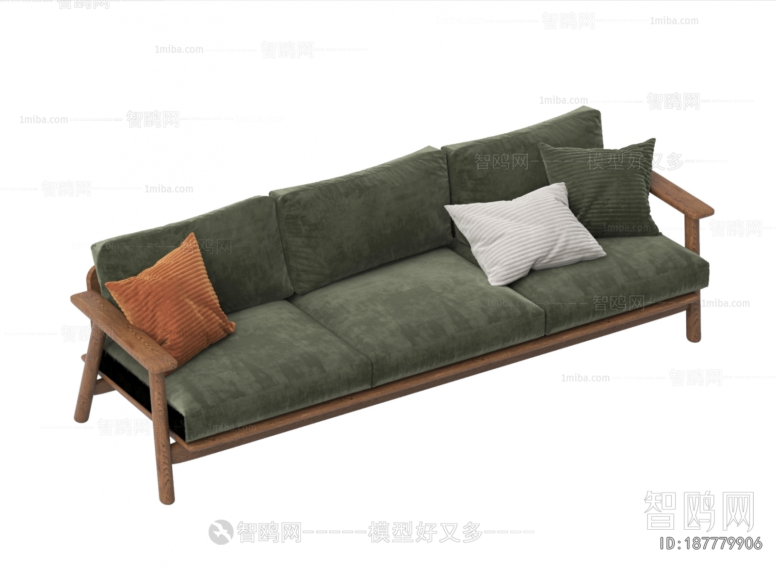 Modern Three-seat Sofa