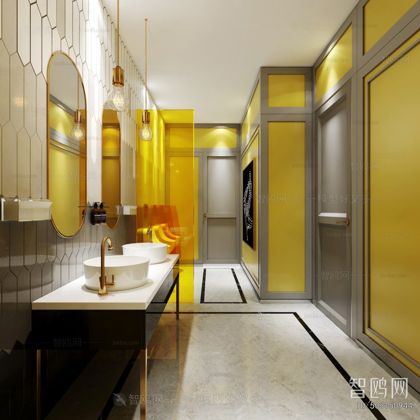 Modern Public Toilet