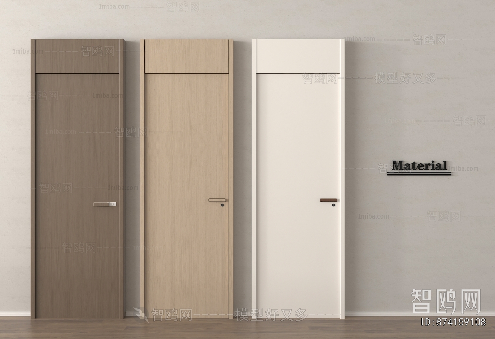 Modern Single Door
