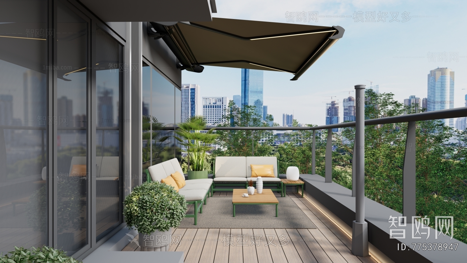 Modern Leisure Balcony