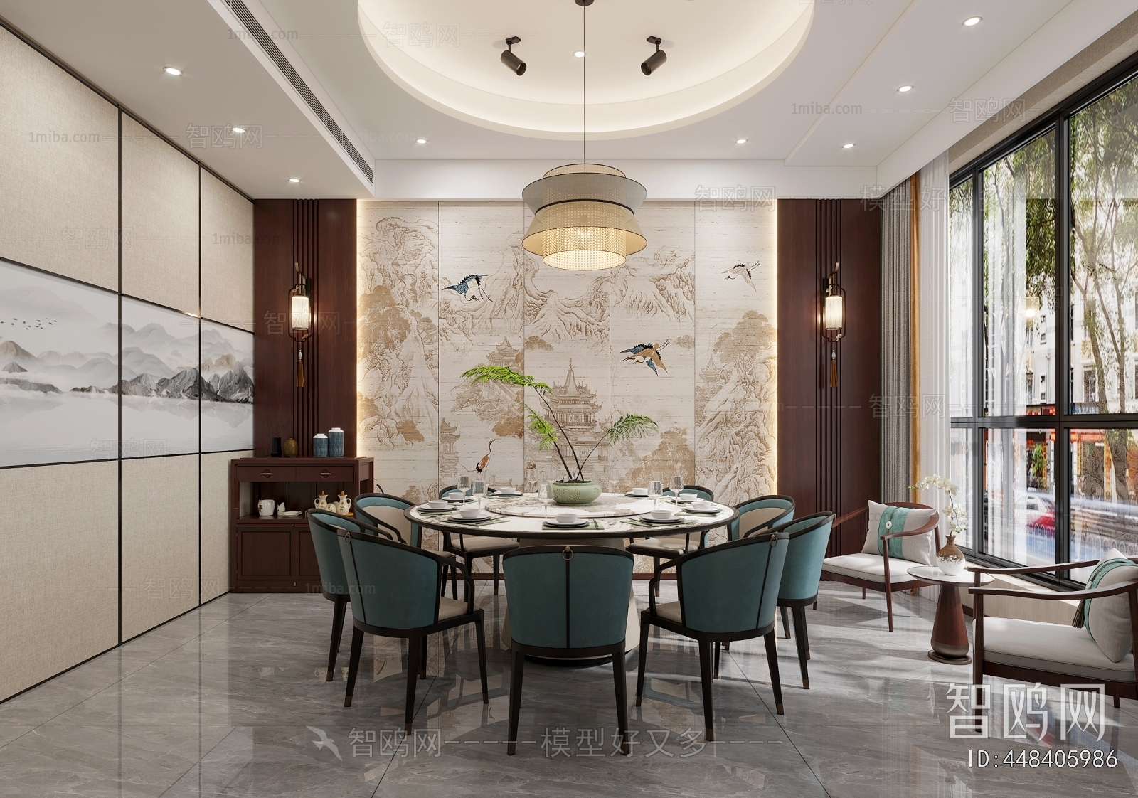 New Chinese Style Restaurant Box