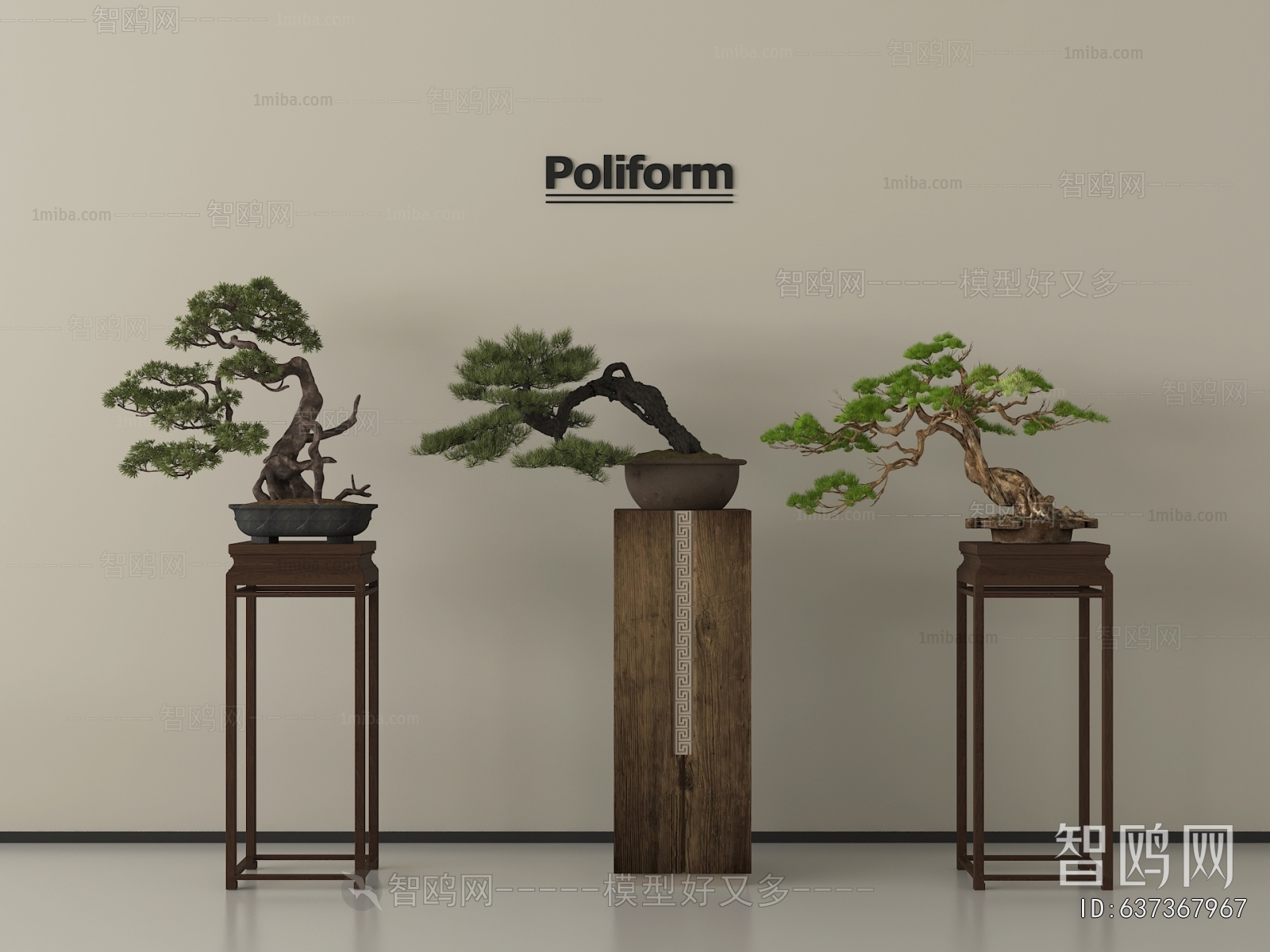 New Chinese Style Bonsai