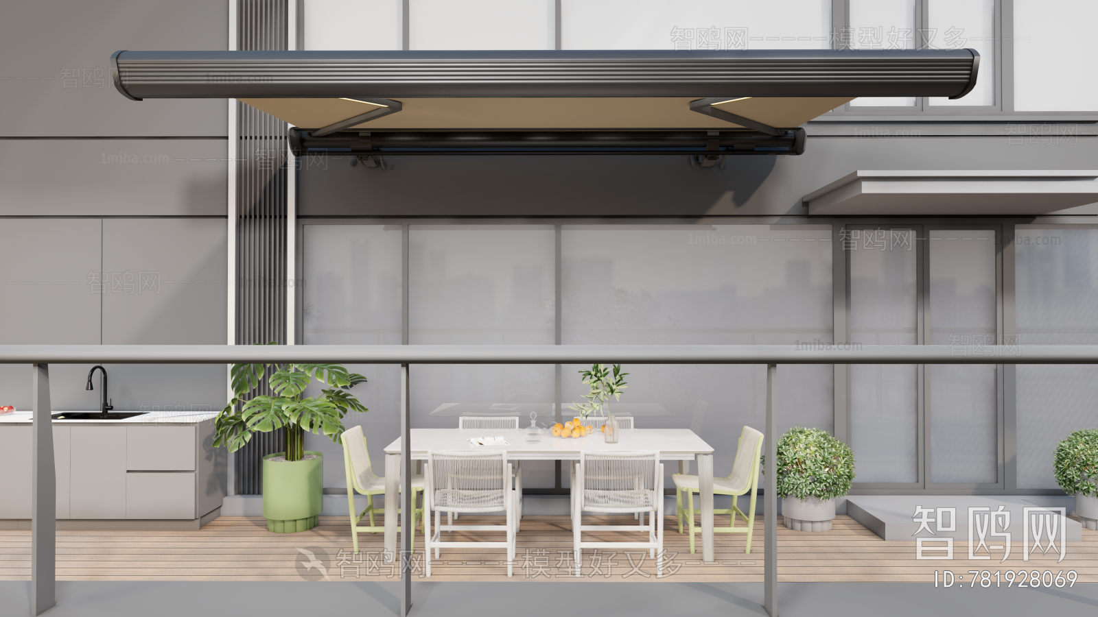 Modern Leisure Balcony