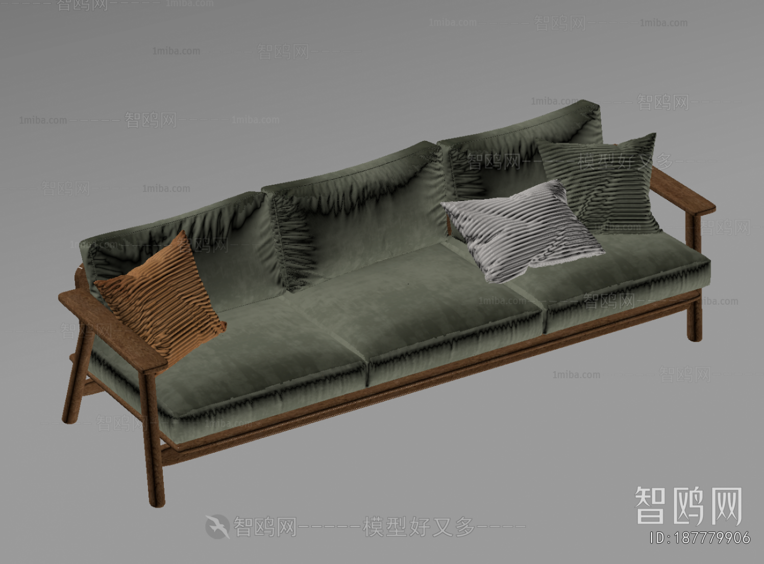 Modern Three-seat Sofa