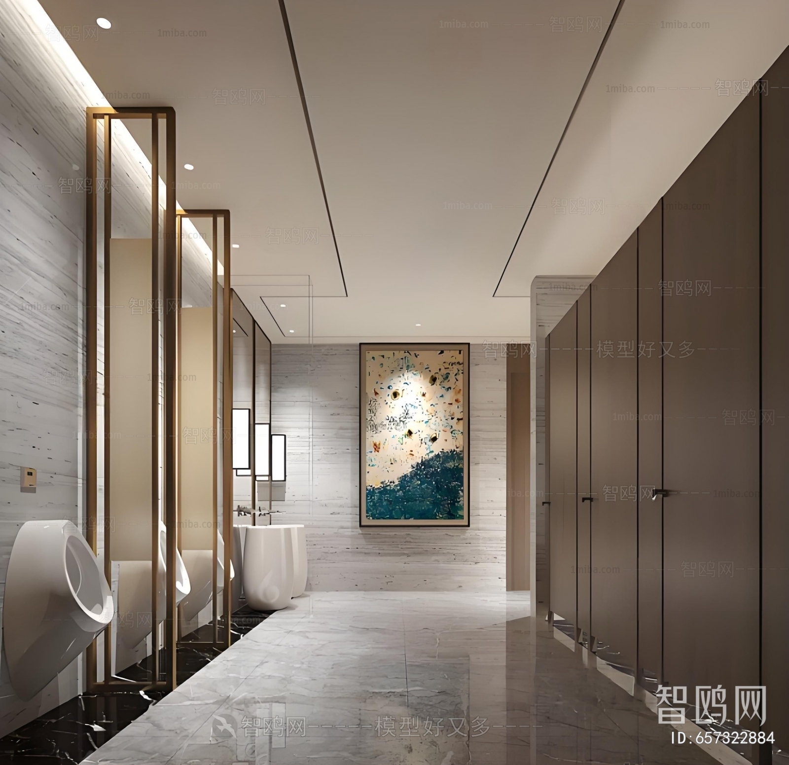 New Chinese Style Public Toilet