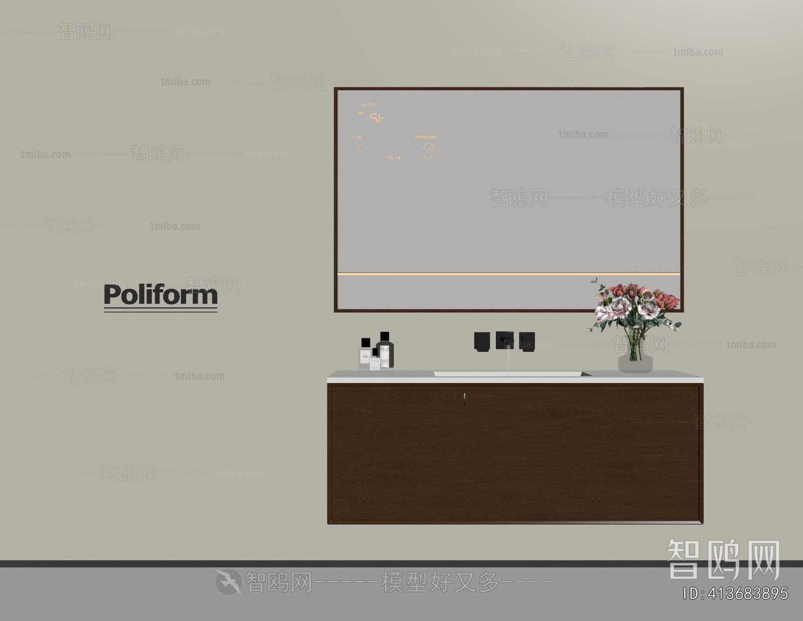 Modern Bathroom Cabinet