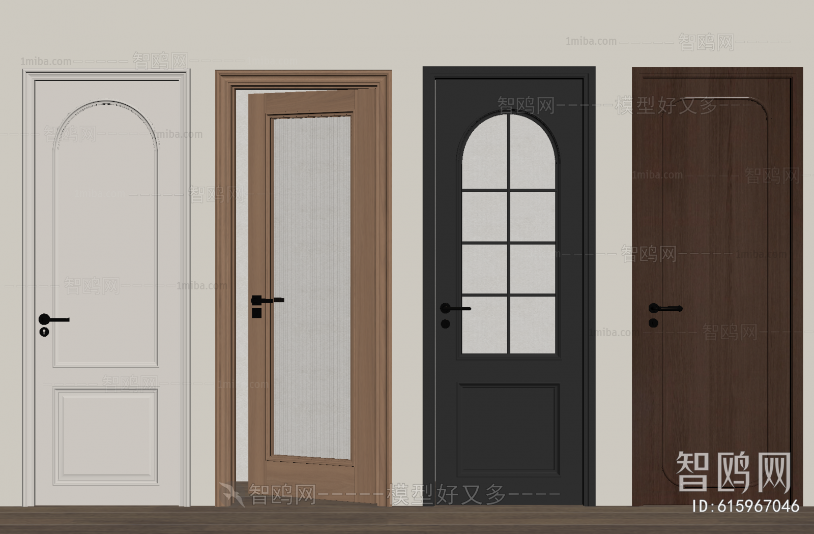 French Style Single Door