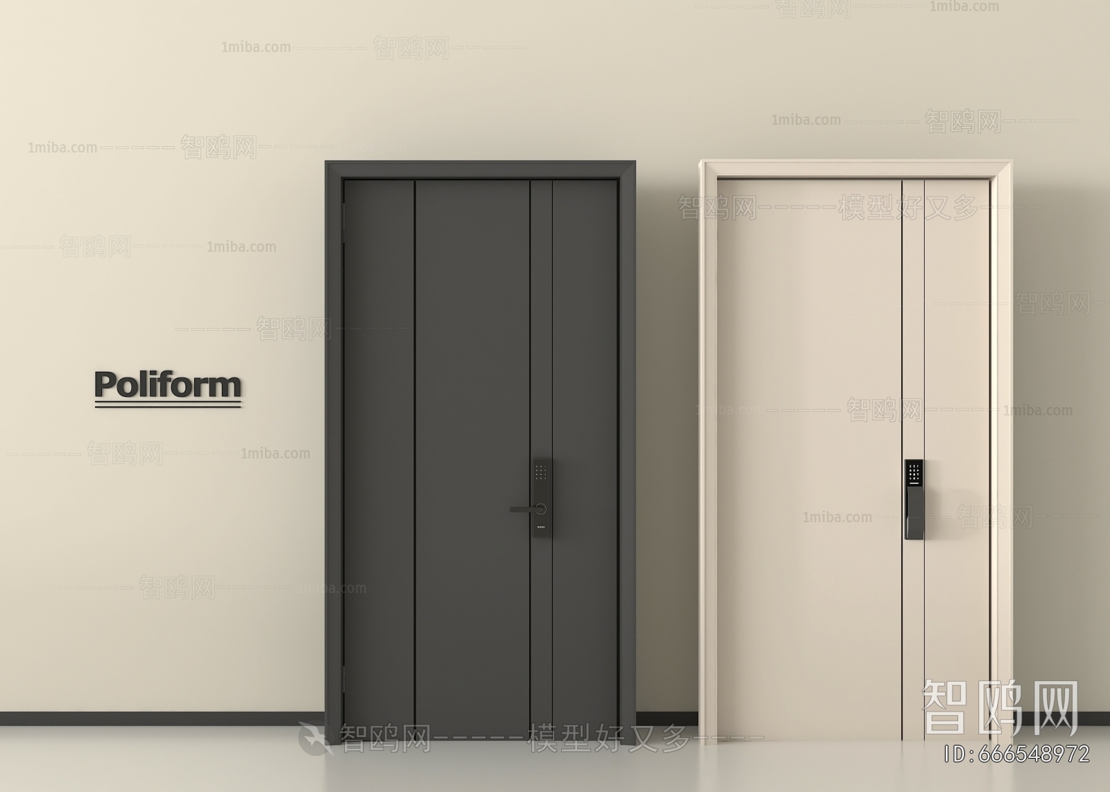 Modern Entrance Door