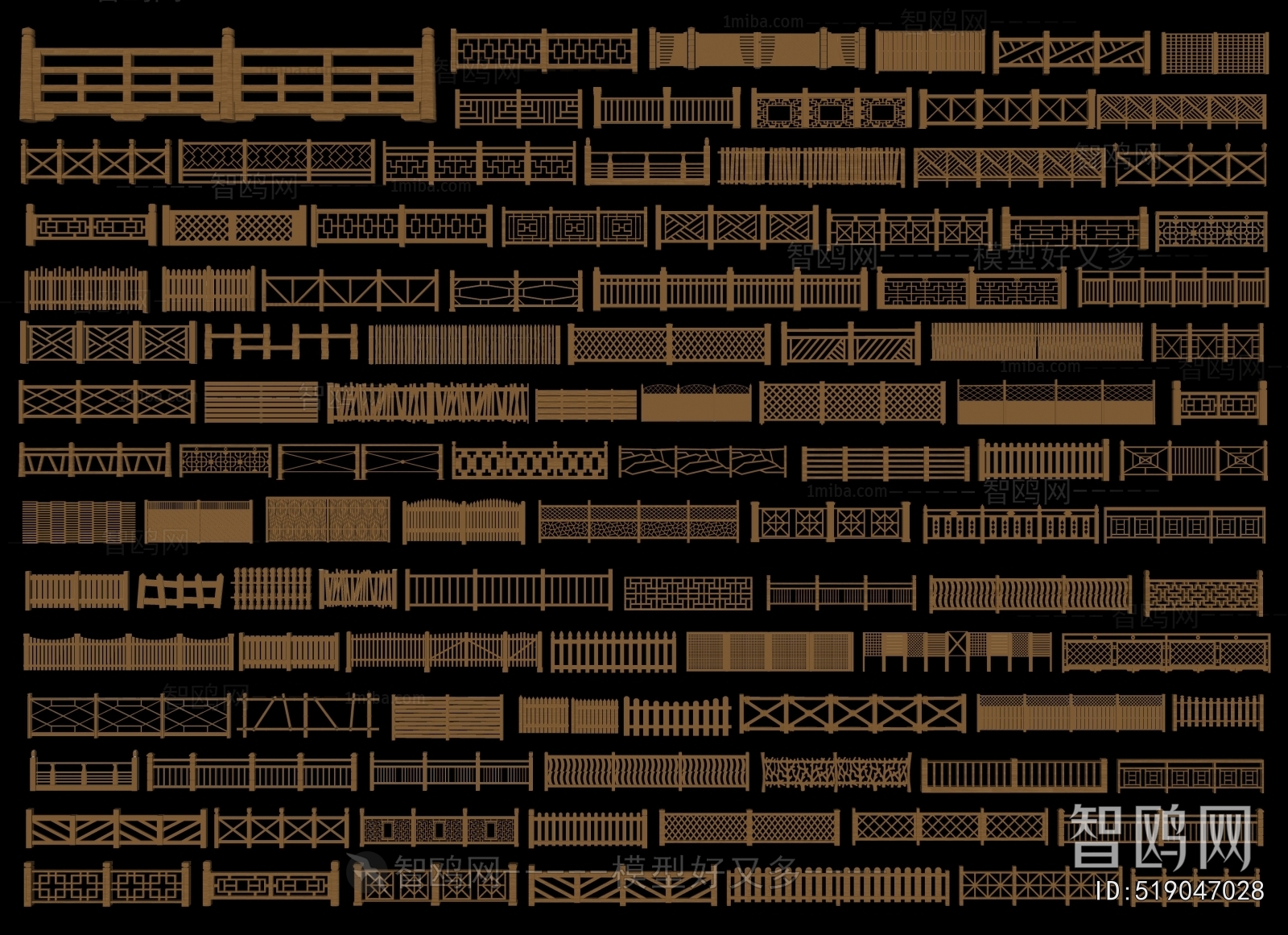 New Chinese Style Guardrail