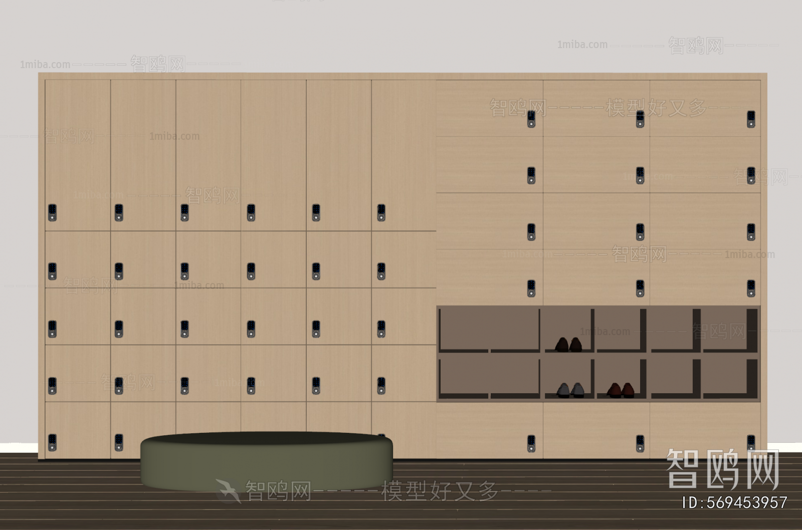 Modern Public Cabinet/lock Cabinet