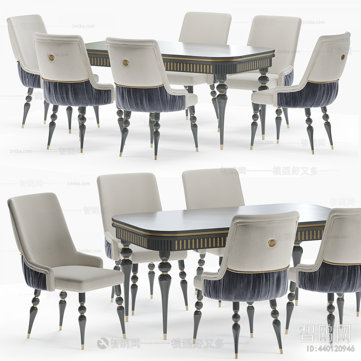 American Style Dining Table And Chairs