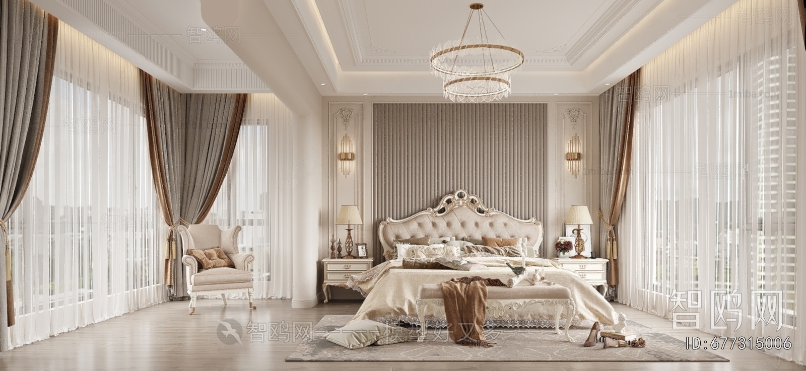 French Style Bedroom
