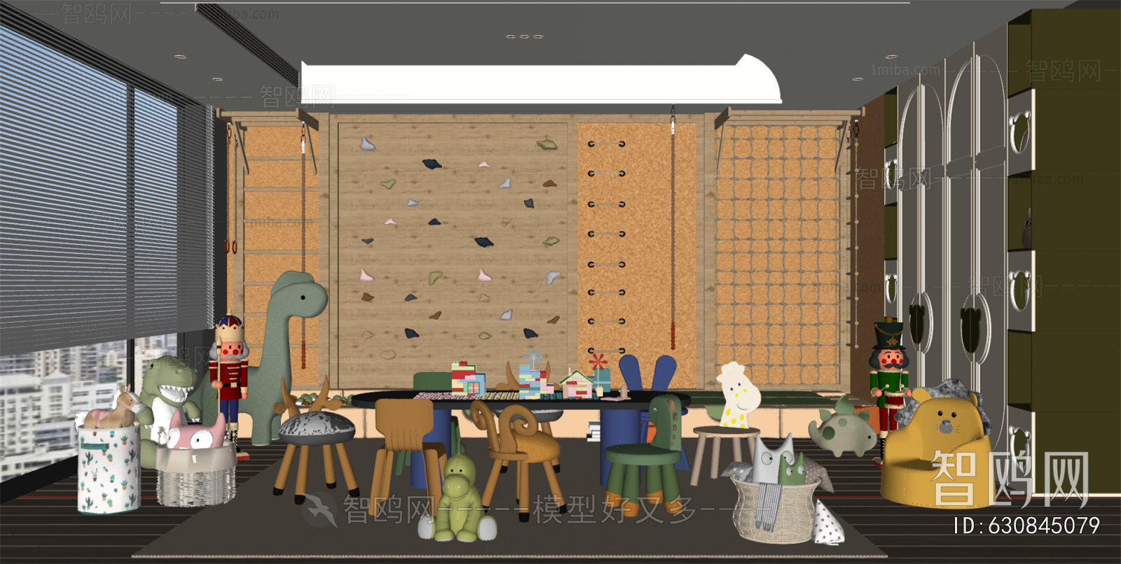 Modern Children's Playroom