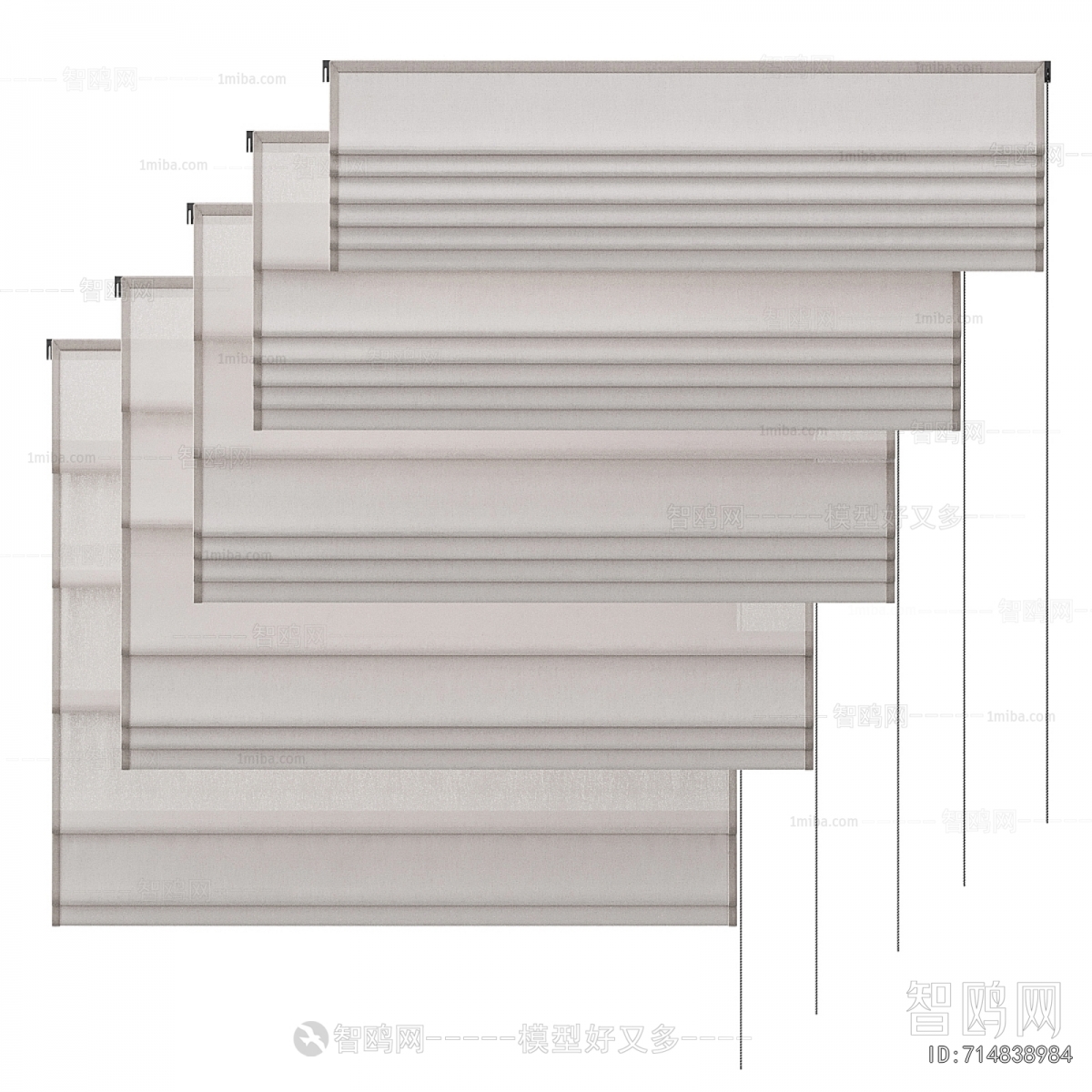 Modern Roman Curtain