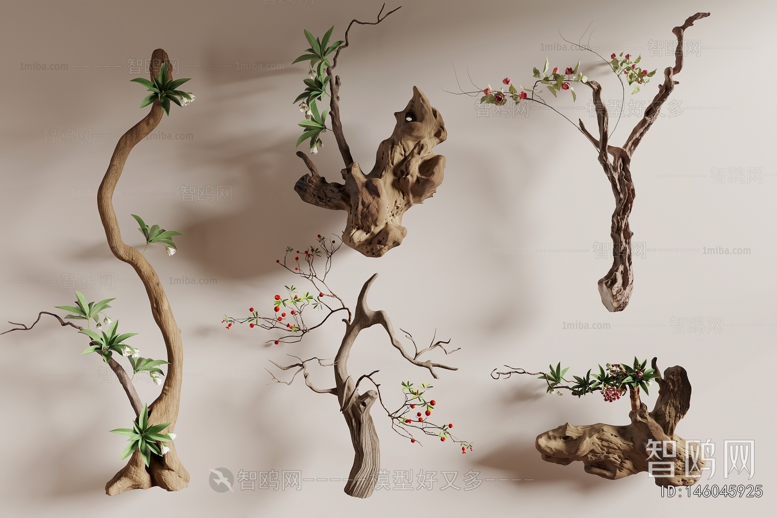 Wabi-sabi Style Tree