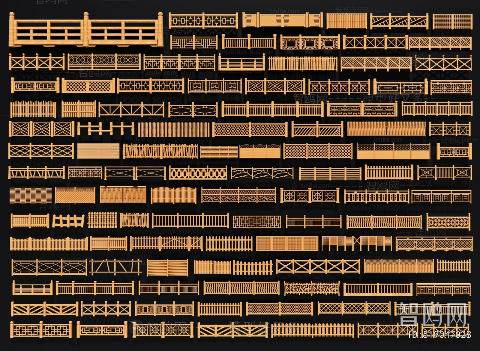 New Chinese Style Guardrail