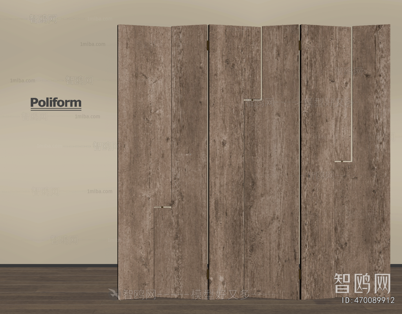 New Chinese Style Wooden Screen Partition