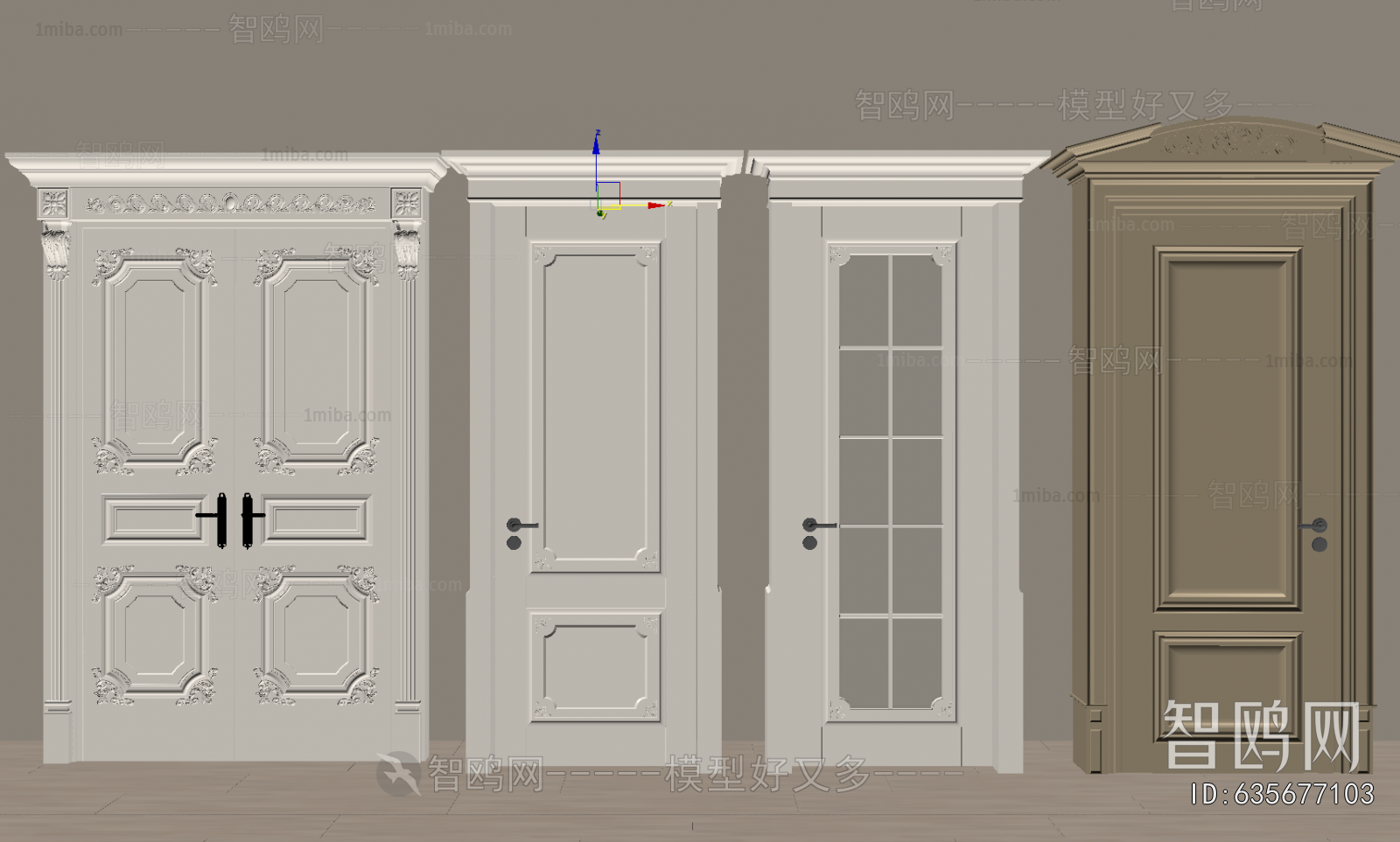 French Style Single Door