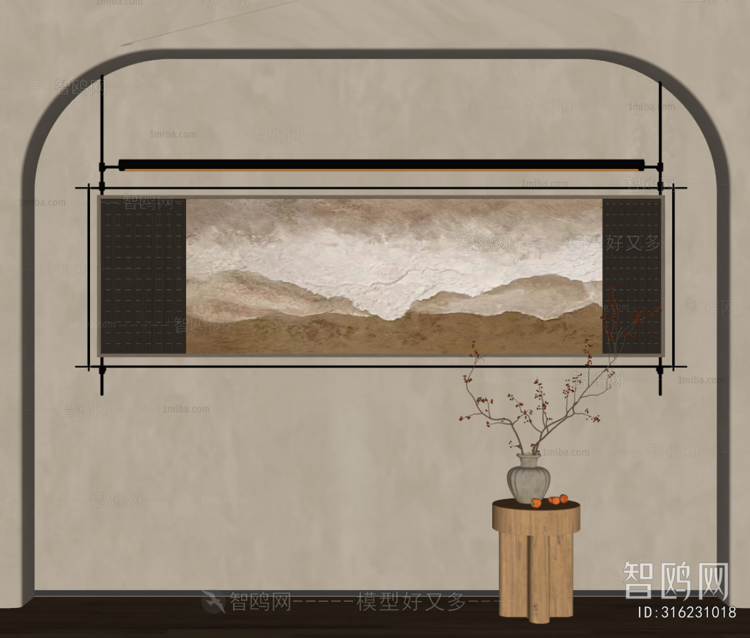 New Chinese Style Painting