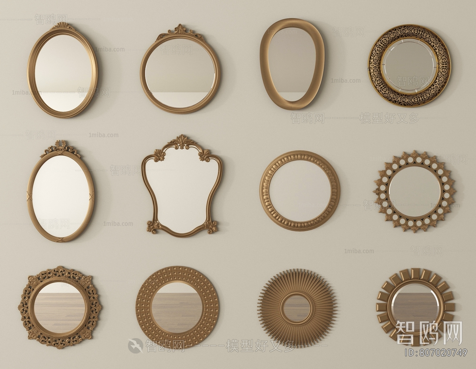 Simple European Style The Mirror