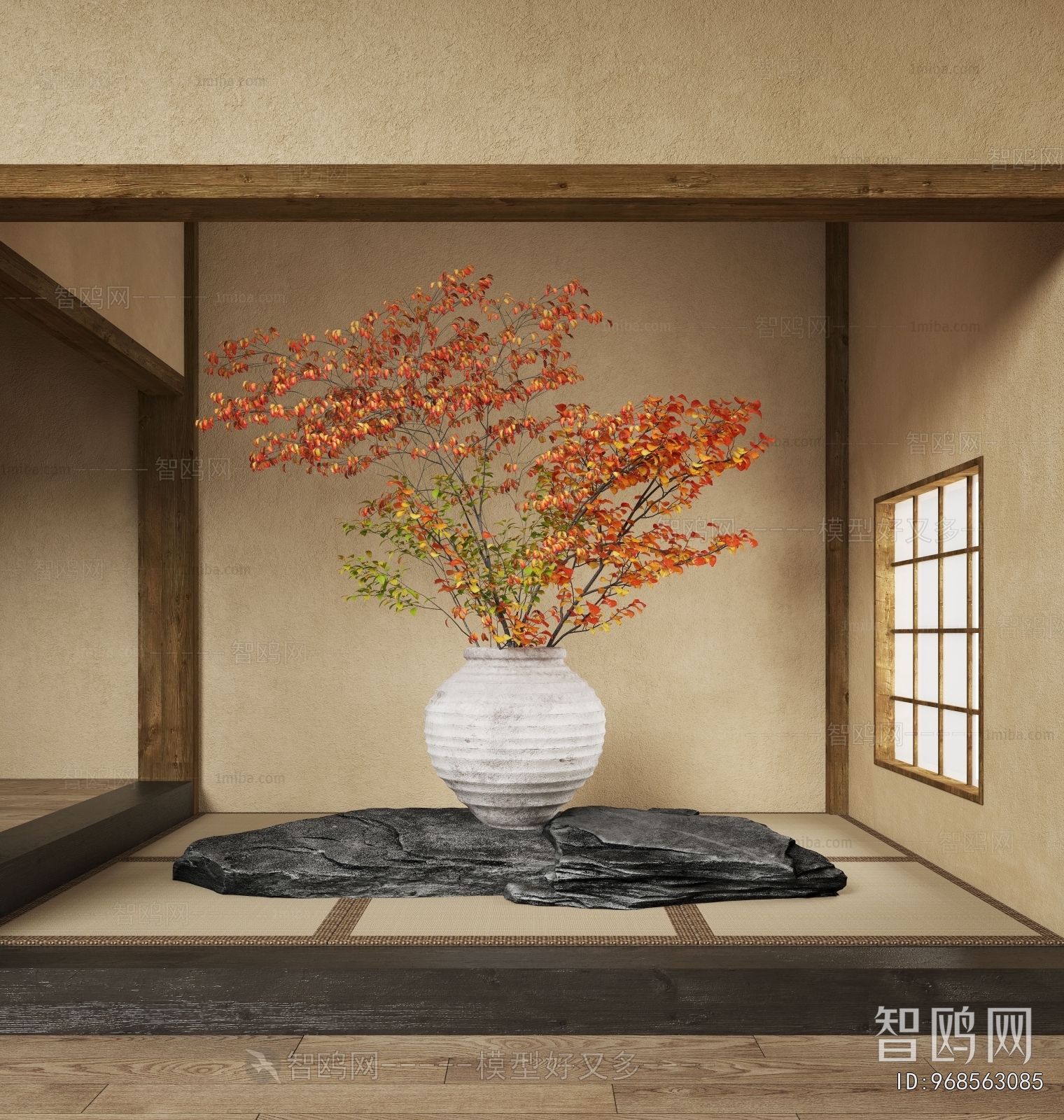 Wabi-sabi Style Sculpture