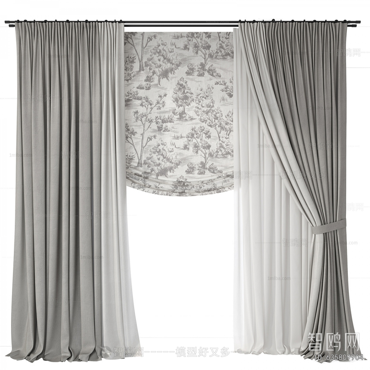 Modern The Curtain