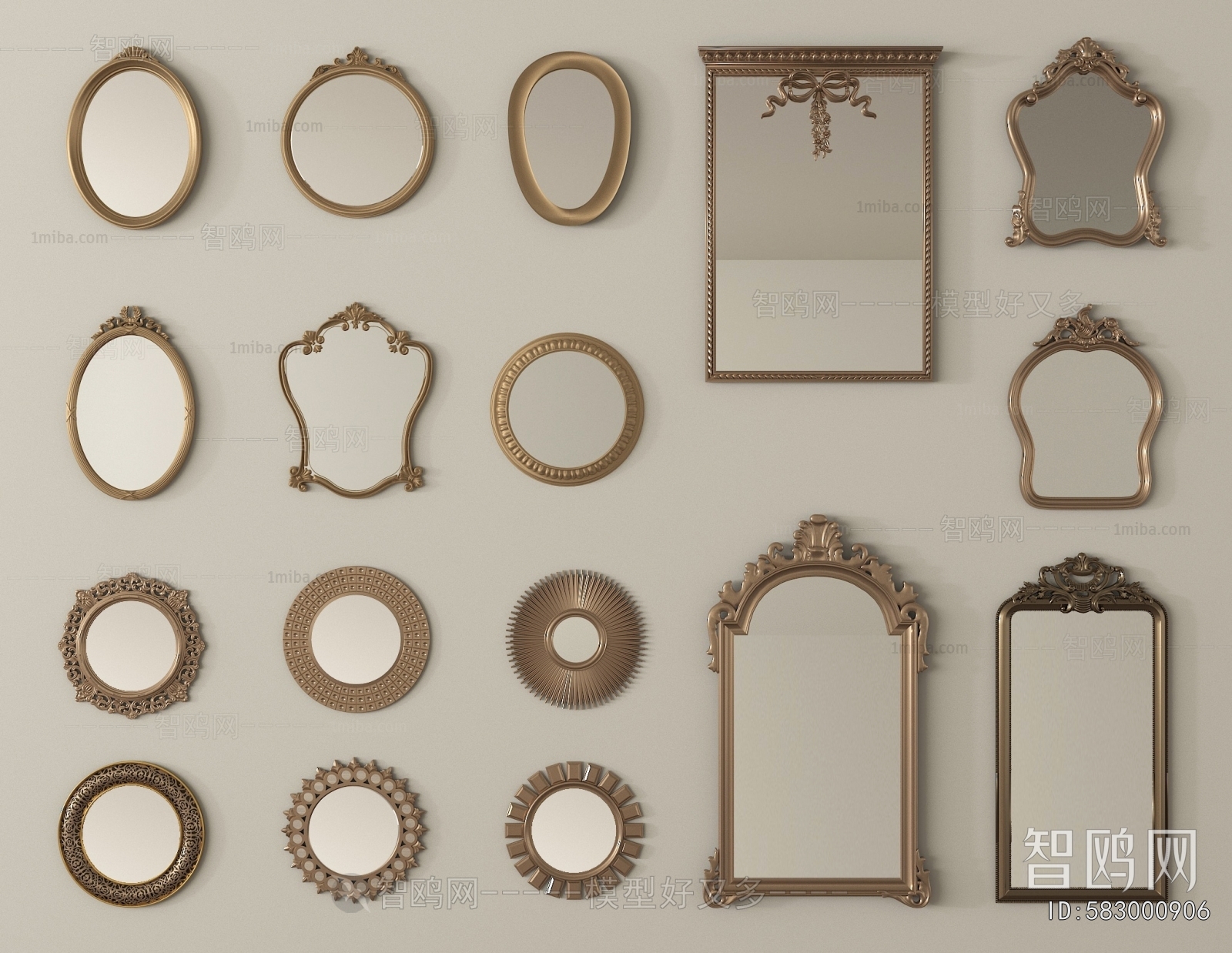 Simple European Style The Mirror