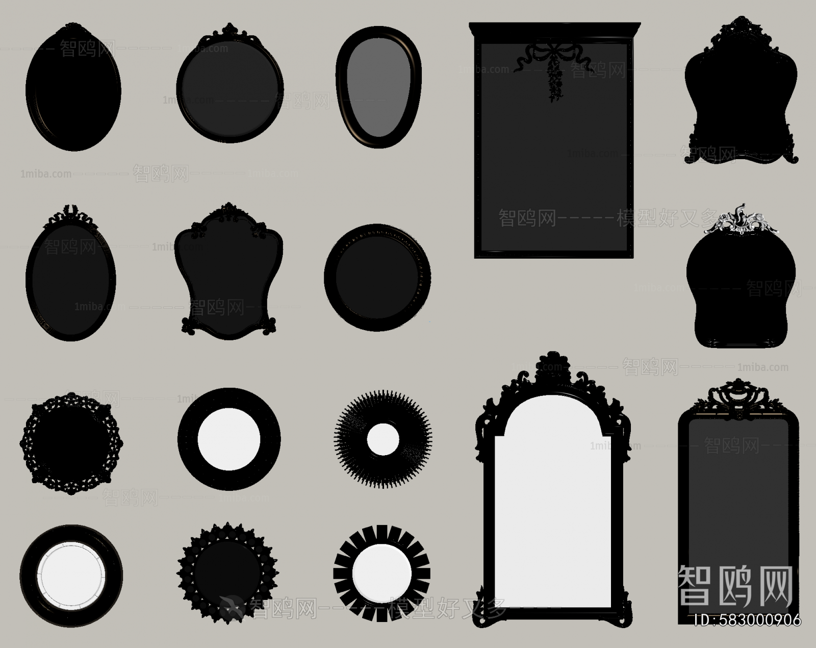 Simple European Style The Mirror