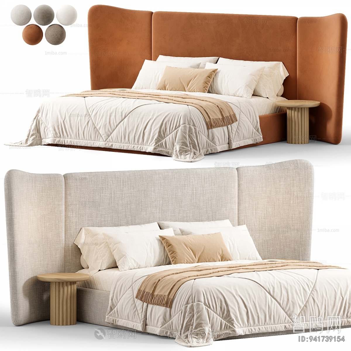 Modern Double Bed