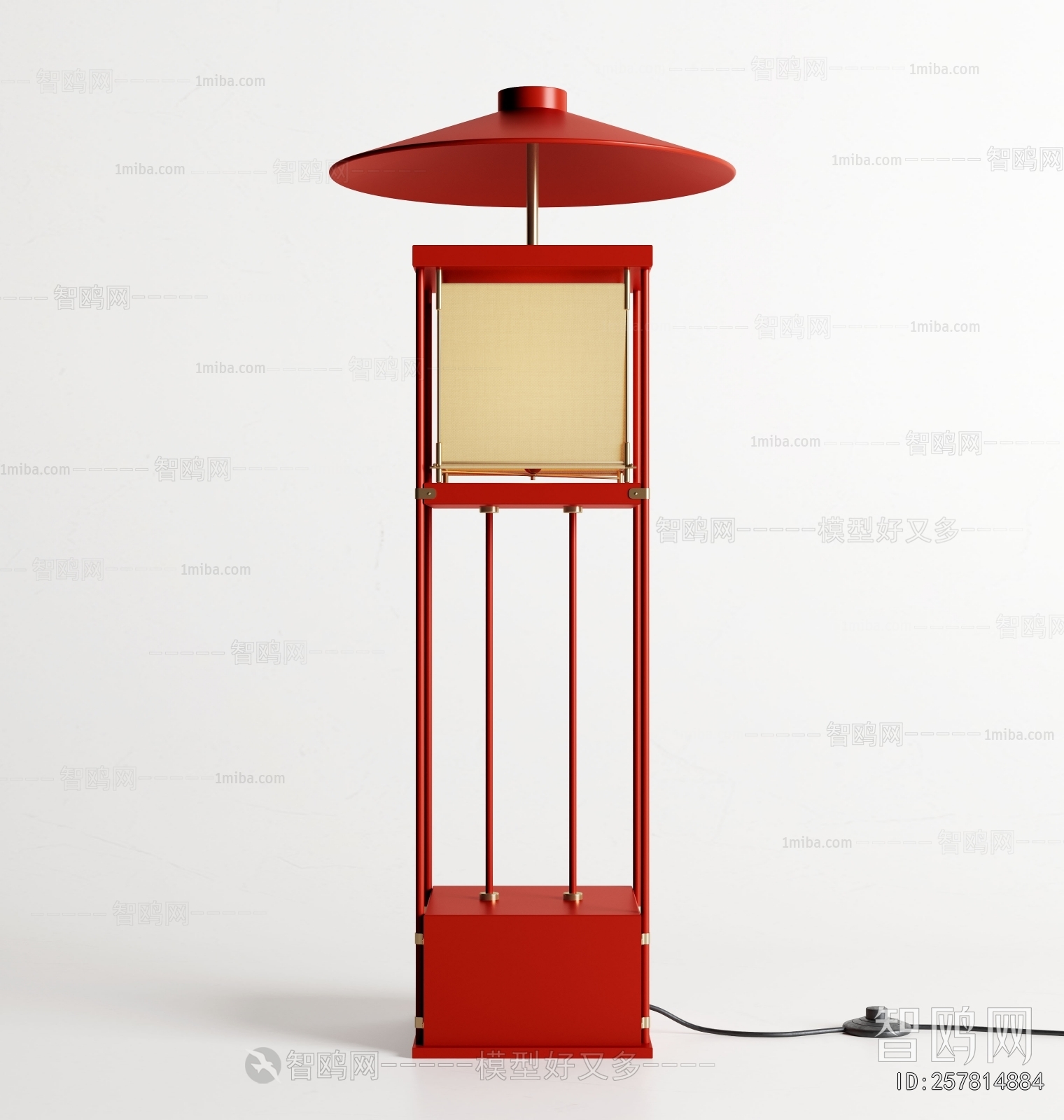 New Chinese Style Floor Lamp