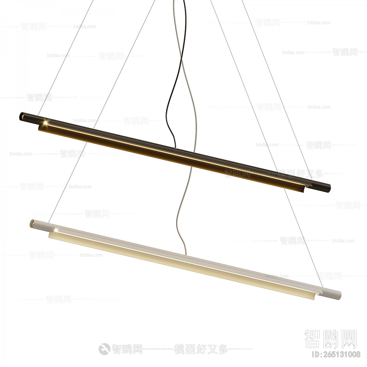 Modern Long Chandelier